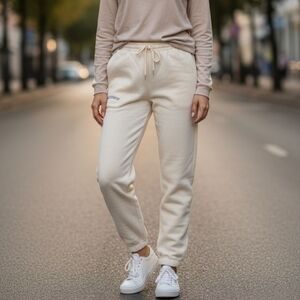 EUC Meshki Size XS Logo Cream Amelia Joggers!